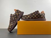 Louis Vuitton Buttersoft Macassar Monogram-printed lambskin/Calf leather Sneaker 1AIKVT - 4