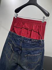 Balenciaga Layered Jeans 'Whisker' - 814224 TRW62 3020 - 6