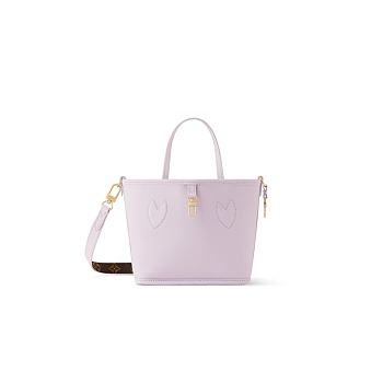 Louis Vuitton Neverfull Bandoulière Inside Out BB Monogram/Misty Lilac 26.5x16.5x11cm