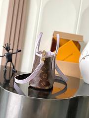 Louis Vuitton Neverfull Bandoulière Inside Out BB Monogram/Misty Lilac 26.5x16.5x11cm - 5