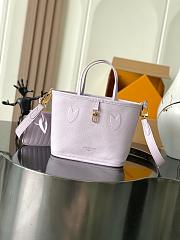 Louis Vuitton Neverfull Bandoulière Inside Out BB Monogram/Misty Lilac 26.5x16.5x11cm - 4