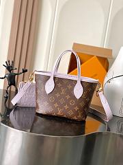 Louis Vuitton Neverfull Bandoulière Inside Out BB Monogram/Misty Lilac 26.5x16.5x11cm - 2