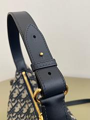 D-Dream Medium Bag Blue Dior Oblique Jacquard 24x14x10cm - 4
