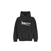 Balenciaga Logo Hoodie Black 767877TQVI71569 - 1