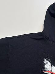 Balenciaga Logo Hoodie Black 767877TQVI71569 - 6