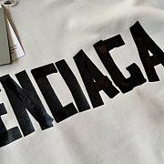 Balenciaga Classic Tape Pullover Print Hooded Sweatshirt Tees - Long Sleeve - 3