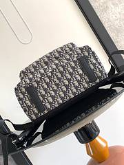 Dior Rider Backpack 'Beige and Black' 1VOBA088YKY-H28E 30x42x15cm - 5