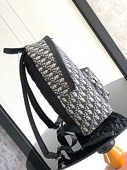 Dior Rider Backpack 'Beige and Black' 1VOBA088YKY-H28E 30x42x15cm - 6