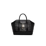 Givenchy Antigona Mini Lock Bag in Black 20x22x13cm - 1
