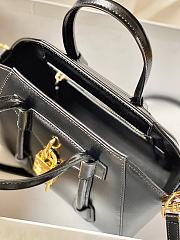 GIVENCHY Box Calfskin Mini Lock Antigona Black Shoulder bag 20x22x13cm - 5