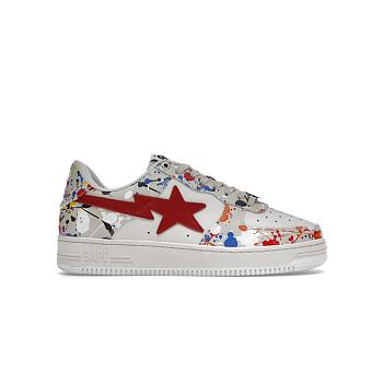 A Bathing Ape Bape Sta Paint Beige 001FW12010091