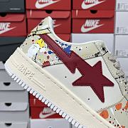 A Bathing Ape Bape Sta Paint Beige 001FW12010091 - 6