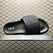 Dior Aqua Sandal Black Dior Oblique Jacquard - 4
