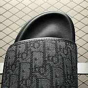 Dior Aqua Sandal Black Dior Oblique Jacquard - 5
