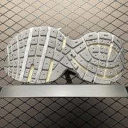 Balenciaga 3XL Panelled lace-up Sneakers - yellow/silver - 2