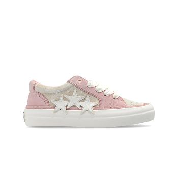 AMIRI Sunset Skate star-patch Leather Sneakers | Pink