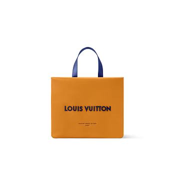 Louis Vuitton x Nigo Mini Shopper Tote Saffron Yellow 26x20x10cm