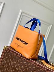 Louis Vuitton x Nigo Mini Shopper Tote Saffron Yellow 26x20x10cm - 6