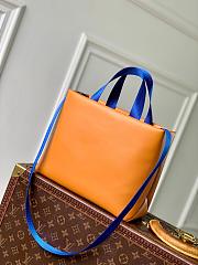 Louis Vuitton x Nigo Mini Shopper Tote Saffron Yellow 26x20x10cm - 3