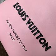Louis Vuitton x Nigo Mini Shopper Tote Pink 26x20x10cm - 2