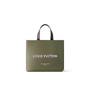 Louis Vuitton x Nigo Mini Shopper Tote Khaki Green 26x20x10cm - 1