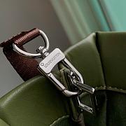 Louis Vuitton x Nigo Mini Shopper Tote Khaki Green 26x20x10cm - 5