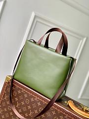 Louis Vuitton x Nigo Mini Shopper Tote Khaki Green 26x20x10cm - 4