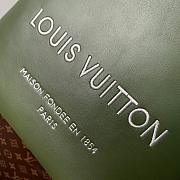 Louis Vuitton x Nigo Mini Shopper Tote Khaki Green 26x20x10cm - 2