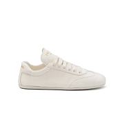 Prada logo-print Leather Sneakers | Neutrals - 1