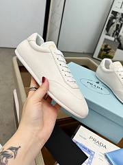 Prada logo-print Leather Sneakers | Neutrals - 5
