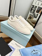 Prada logo-print Leather Sneakers | Neutrals - 2