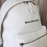 Balenciaga Everyday Backpack - White 32.5x13.5x43cm - 2