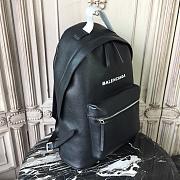 Balenciaga Everyday Backpack - Black 32.5x13.5x43cm - 5