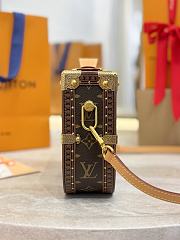 Louis Vuitton x Nigo Montsouris Trunk Brown 22*17*7CM - 6