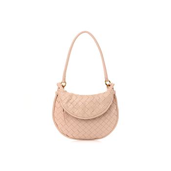 BOTTEGA VENETA Nappa Intrecciato Small Gemelli Lotus 24.5x19x7cm