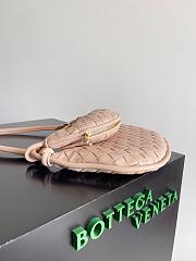 BOTTEGA VENETA Nappa Intrecciato Small Gemelli Lotus 24.5x19x7cm - 4