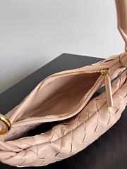 BOTTEGA VENETA Nappa Intrecciato Small Gemelli Lotus 24.5x19x7cm - 6