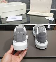 Alexander McQueen Oversized Grey Suede 807882 WIA50 1211 - 3
