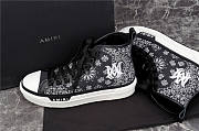 AMIRI M.A. Logo Court High Bandana Black White AW22MFS007-004 - 5