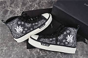 AMIRI M.A. Logo Court High Bandana Black White AW22MFS007-004 - 2