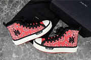 Amiri Bandana MA Logo Court Black Red AW22MFS007-610 - 5