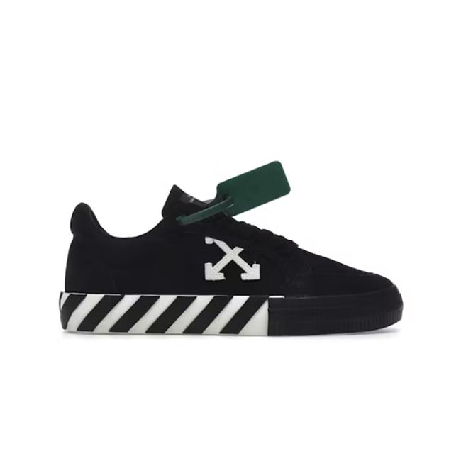 OFF-WHITE Vulc Low Canvas Black White OMIA085C99FAB0011001 - 1