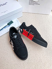 OFF-WHITE Vulc Low Canvas Black White OMIA085C99FAB0011001 - 3