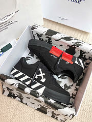 OFF-WHITE Vulc Low Canvas Black White OMIA085C99FAB0011001 - 2