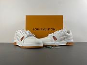 Louis Vuitton Trainer Sneaker Orange white 1AHTGK - 5