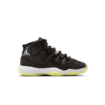 Air Jordan 11 Retro Black Barely Volt (GS) IB1378-001
