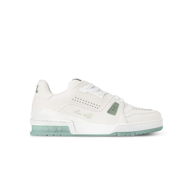 Louis Vuitton Trainer Sneaker Green 1AHWQP - 1