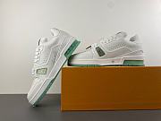 Louis Vuitton Trainer Sneaker Green 1AHWQP - 6