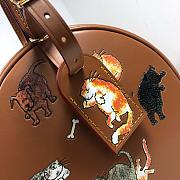 Louis Vuitton Petite Boite Chapeau Catogram Tan 18x17x8cm - 6