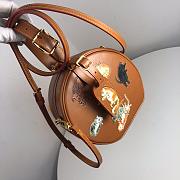 Louis Vuitton Petite Boite Chapeau Catogram Tan 18x17x8cm - 2